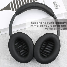 Earrock Bose QC25 earpads with protein leather for lasting durability