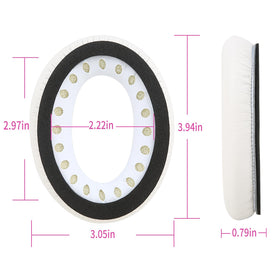 Earrock easy-install earpads clip in quickly for a refreshed fit.