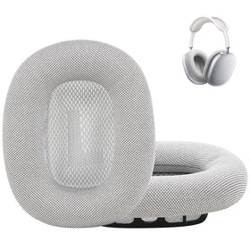 Earrock silver front packaging showing replacement earpads and benefits