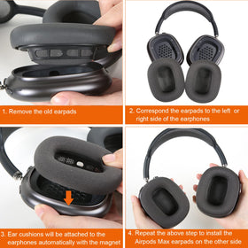 Earrock earpads on a desk setup illustrating daily use comfort