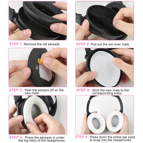 Earrock noise-damping surface enhances listening experience.