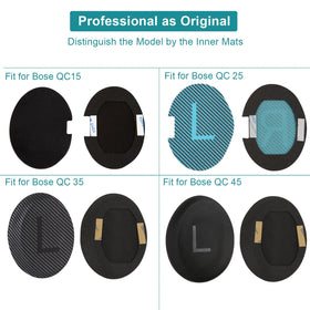Earrock packaging shows ready-to-install cushions for QC models.