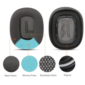 Earrock premium materials blend mesh and memory foam for a premium feel