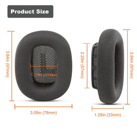 Earrock new cushion beside worn original showing refreshed look