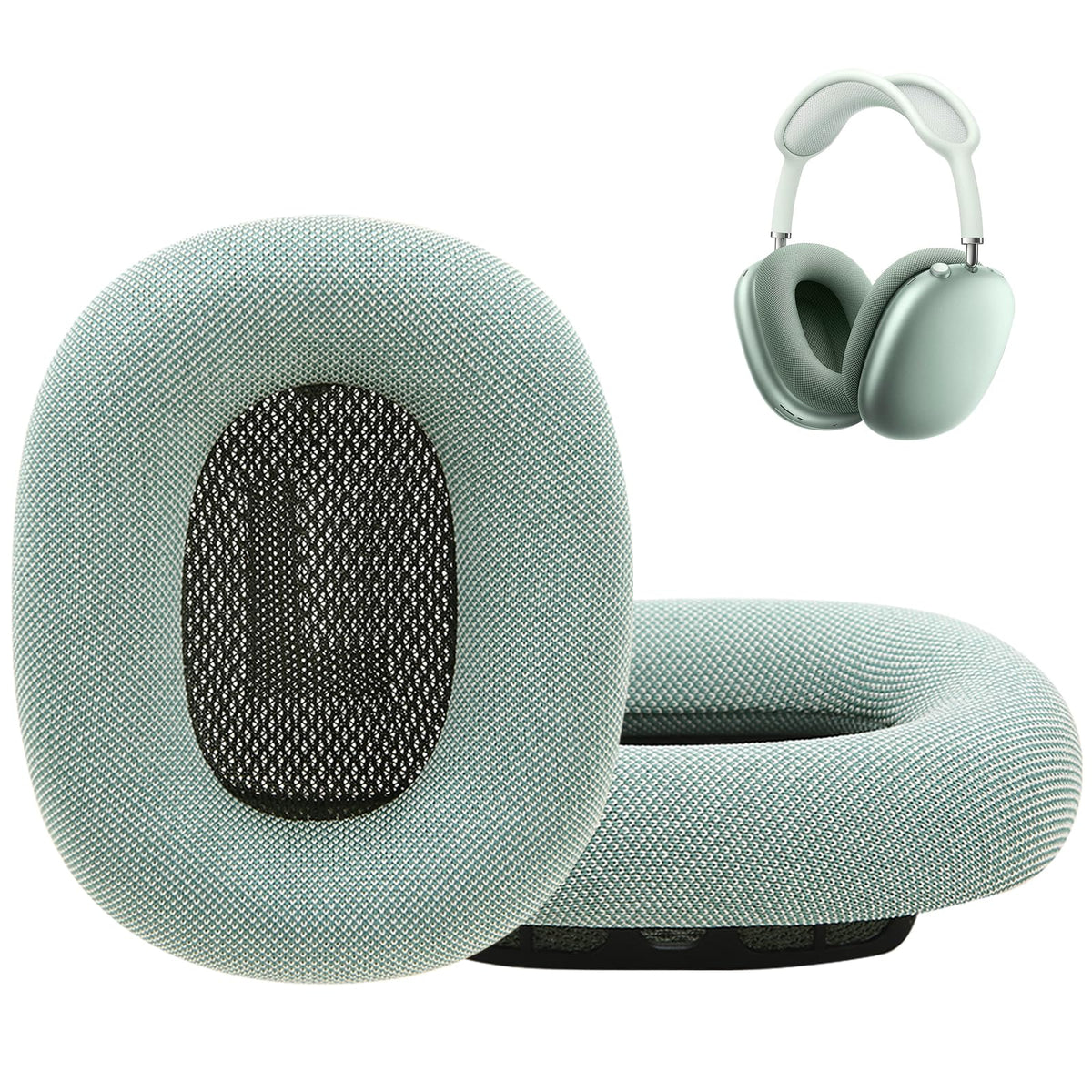 Earrock green mesh cushion for AirPods Max offers breathable, comfortable wear