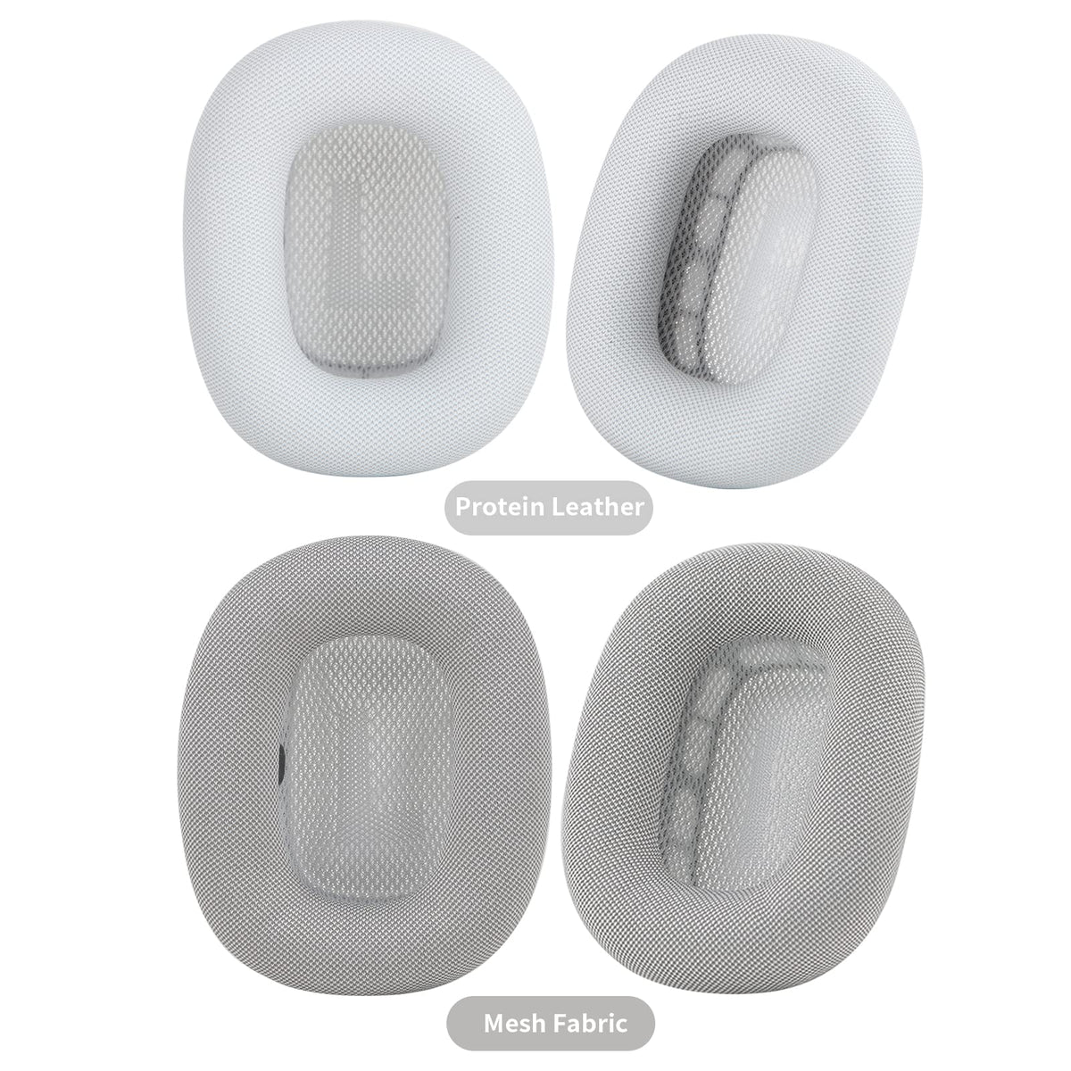 Earrock earpad next to ruler showing accurate size fit