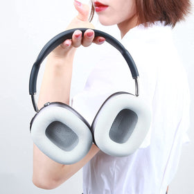 Earrock earpads next to ruler showing accurate size and compatibility benefit