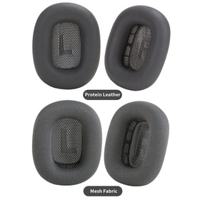 Earrock worn vs new earpad comparison illustrating refreshed comfort and look