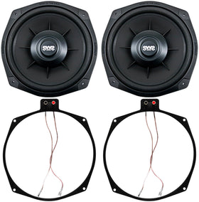 Earthquake i82SWS 8-inch under-seat woofer fits BMW interiors.
