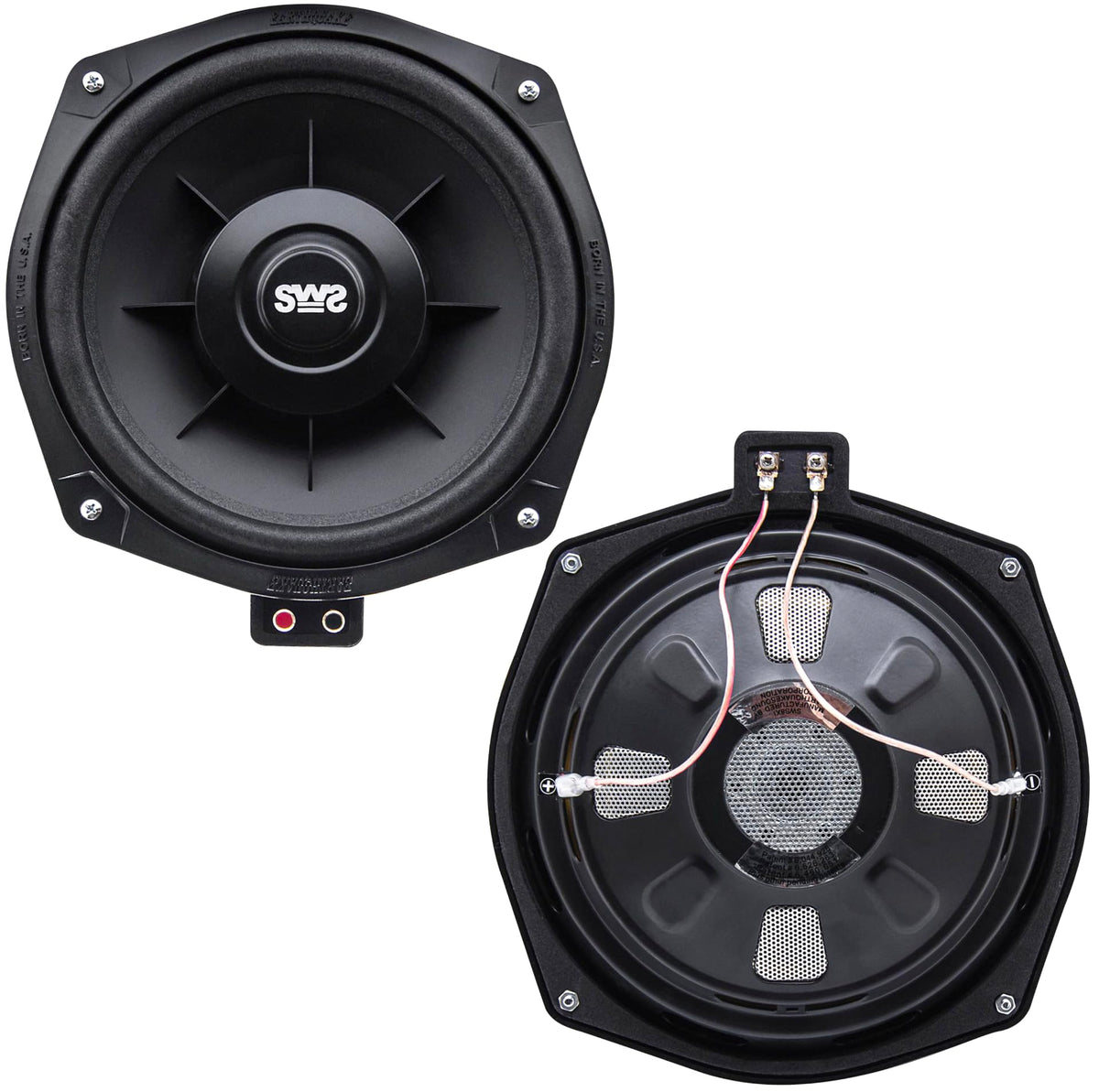 Earthquake i82SWS BMW factory woofer replacement.