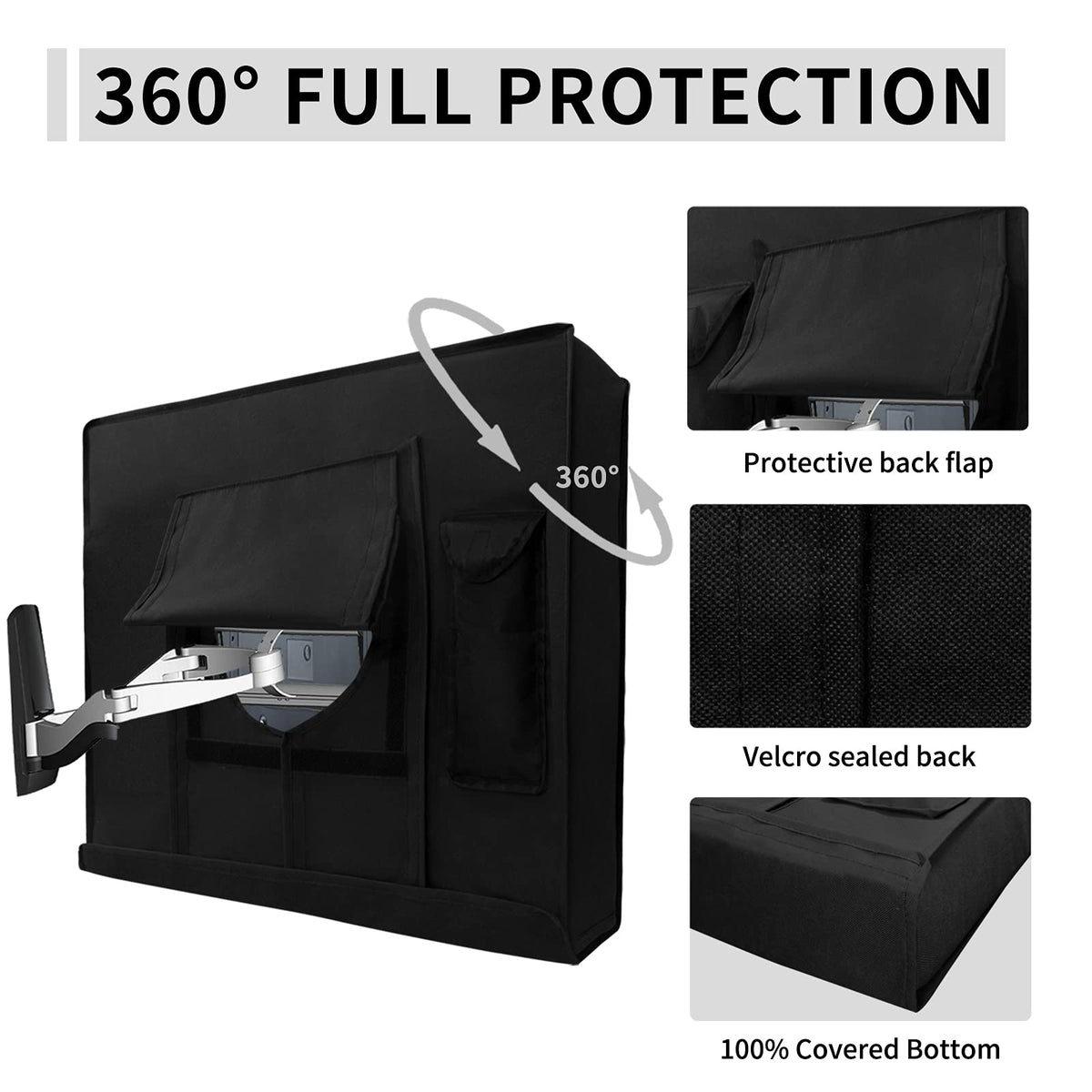 Easy-Going bottom closure detail showing secure fit and wind resistance