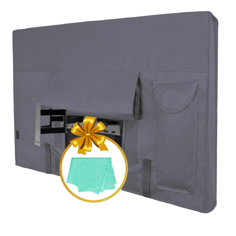 Easy-Going front view on TV showing full coverage and protection