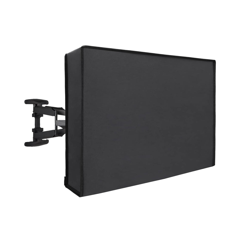 Easy-Going front view of dark gray cover showing full-screen protection and weather resistance