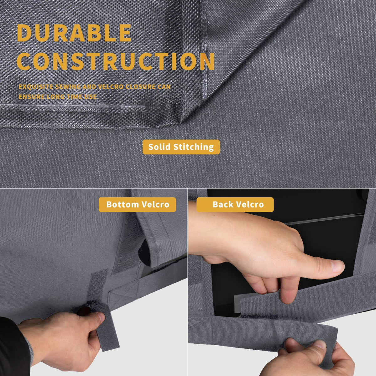 Easy-Going beside ruler illustrating cover dimensions for accurate fit