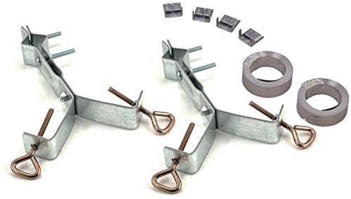 Easy Up EZ29-36 galvanized steel antenna chimney Y-mount provides sturdy mast support for outdoor installations.