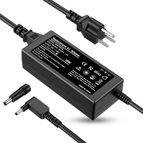 Easy Style 65W charger front view for Acer laptops, ready for daily charging.