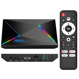 EASYTONE front view showing compact TV box and sleek design, ideal for tidy setups