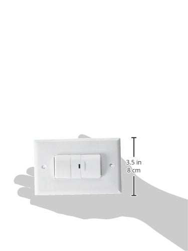 Eaton OS306U-W occupancy sensor demonstrates 180-degree detection for energy savings.