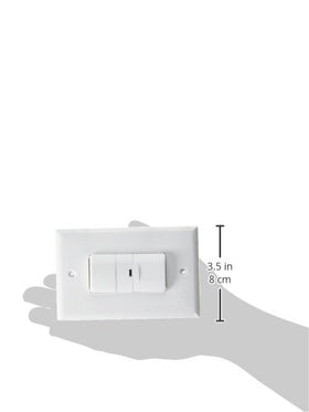 Eaton OS306U-W occupancy sensor demonstrates 180-degree detection for energy savings.
