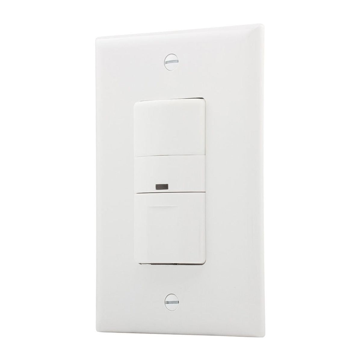 Eaton OS306U-W sensor shows 450 sq ft coverage for efficient lighting control.