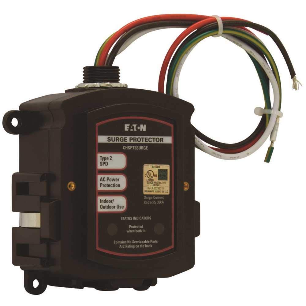 Eaton wiring and terminal connections showing installation clarity and safe grounding
