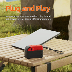 EAZUSE 3.2-foot cable provides flexible reach for Starlink Mini installations.