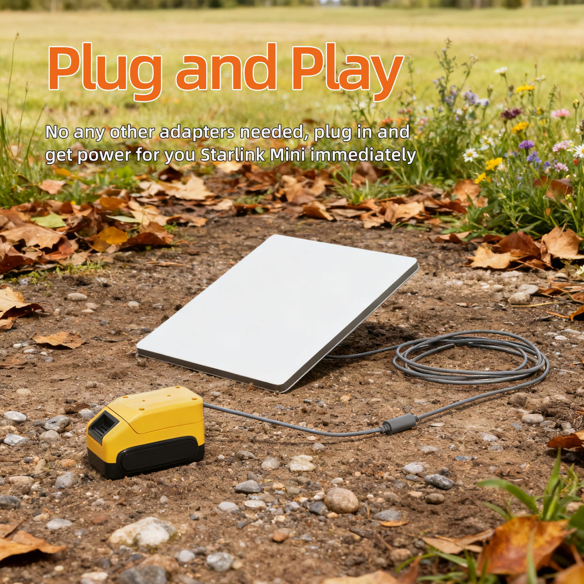 EAZUSE adapter installation on a workbench demonstrates quick field setup.