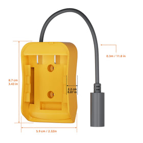 Outdoor setup with EAZUSE Starlink Mini adapter enables flexible placements.