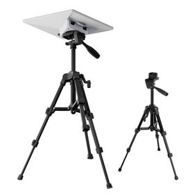 EAZUSE front view of tripod mount showing secure Starlink attachment and stable base