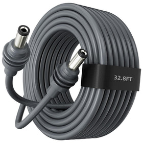 EAZUSE Starlink Mini front view showing full 10m cable and connectors for reliable reach
