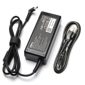 EBKK 65W laptop charger with blue tip for reliable HP EliteBook charging on the go
