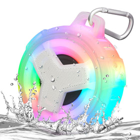 EBODA front view showing speaker face and branding, highlights portability