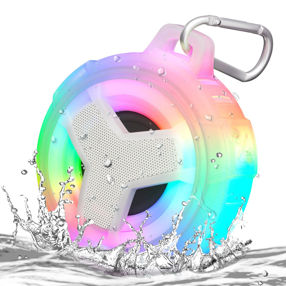 EBODA front view showing speaker face and branding, highlights portability