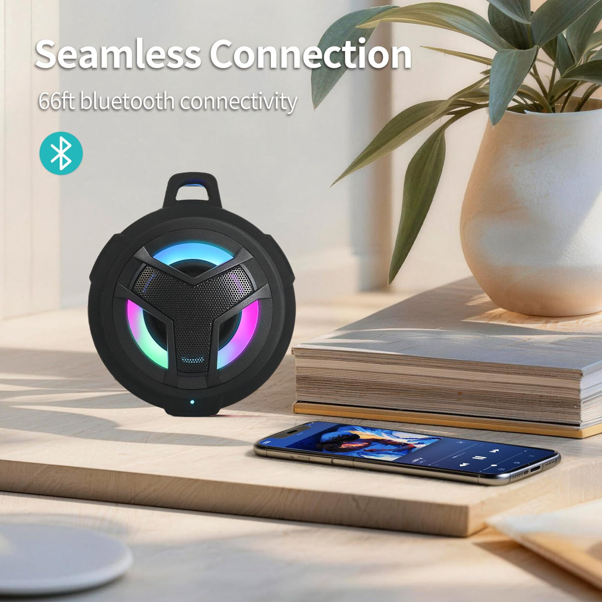 EBODA held in hand to show scale, compact pocketable size benefit