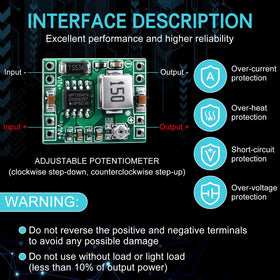 EBOOT MP1584EN compact module dimensions for board integration.