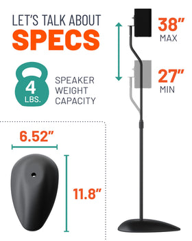 ECHOGEAR included brackets and screws arranged for easy assembly