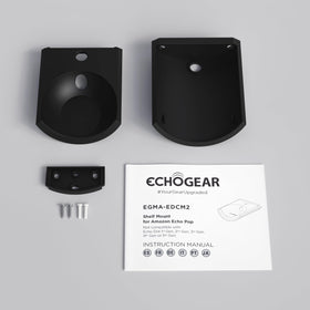 ECHOGEAR Echo Pop mounted on wall saves counter space and reduces clutter.