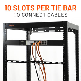 ECHOGEAR eight screws for easy rack installation