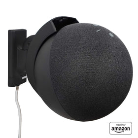 ECHOGEAR front view of wall mount showing compact design and easy install benefit