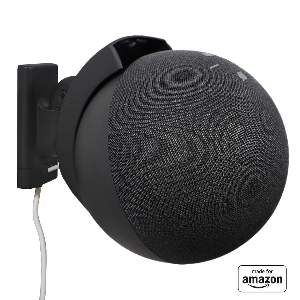 ECHOGEAR front view of wall mount showing compact design and easy install benefit