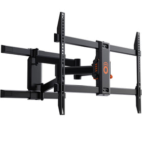 ECHOGEAR full-motion TV mount with tilt and swivel for versatile viewing.
