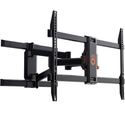 ECHOGEAR full-motion TV mount with tilt and swivel for versatile viewing.