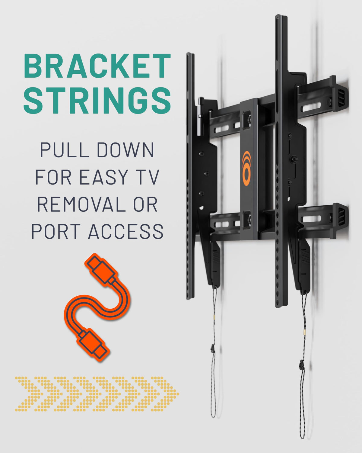 ECHOGEAR assorted screws and anchors laid out for compatibility benefit