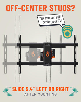 ECHOGEAR included hardware kit simplifies mounting with everything needed.