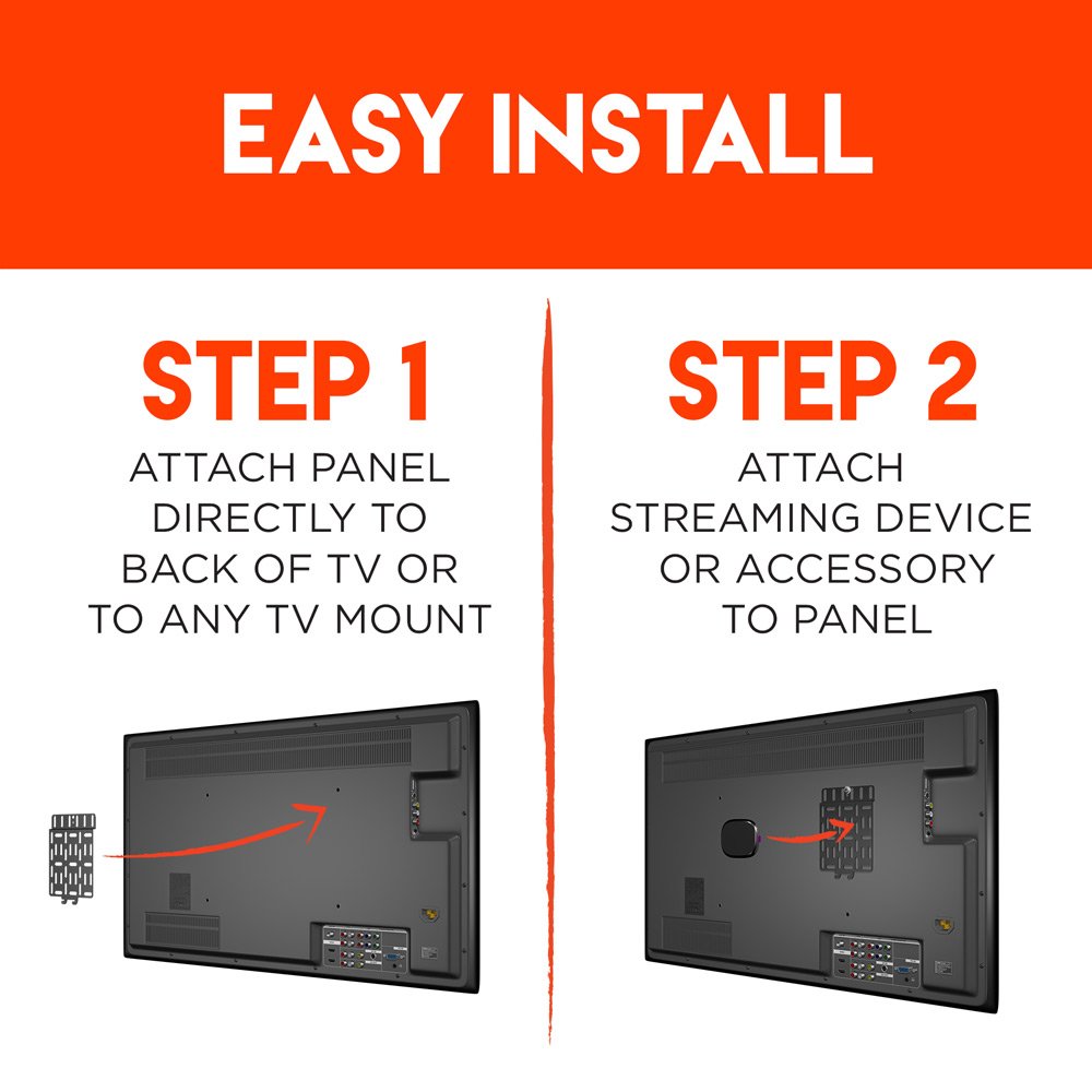 ECHOGEAR included hardware for quick, universal installation.