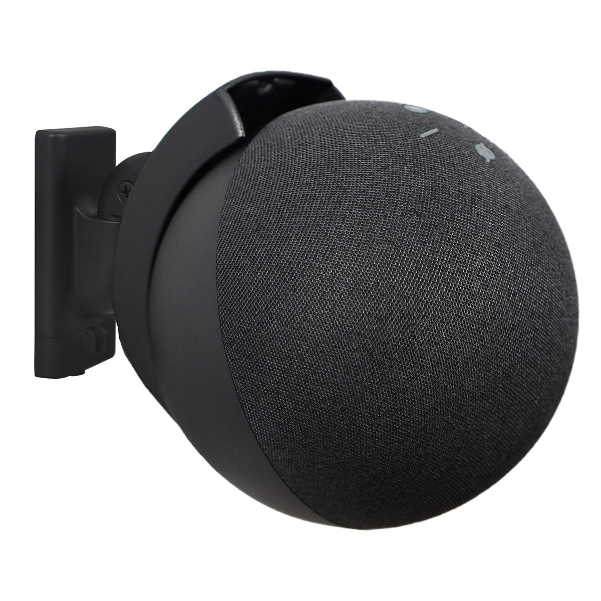 ECHOGEAR inverted Echo mounted to show microphone optimization and clear voice pickup benefit