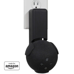 ECHOGEAR outlet hanger for Echo Dot 4th Gen keeps the device off the counter and neat.