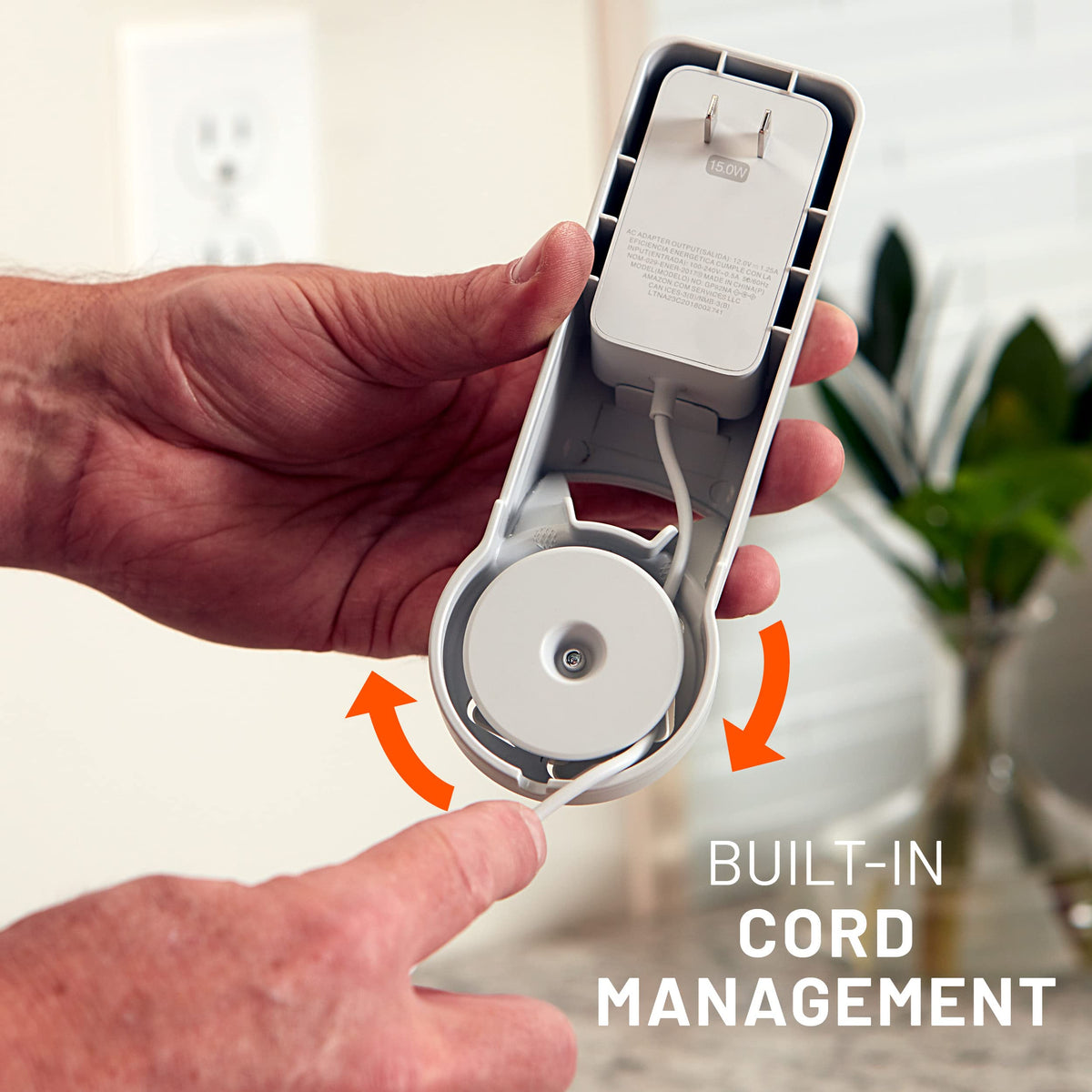 ECHOGEAR compatible with Echo Dot 4th and 5th gens for versatile placement.