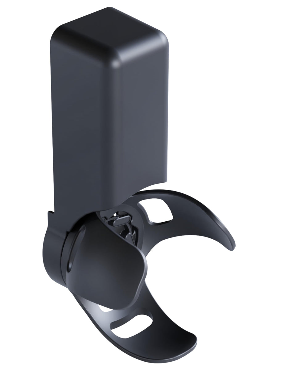 ECHOGEAR outlet hanger keeps Echo Dot 5th Gen neatly mounted beneath an outlet