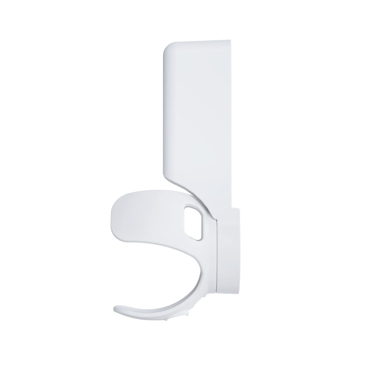 ECHOGEAR outlet hanger keeps cords organized for a tidy nightstand or desk.